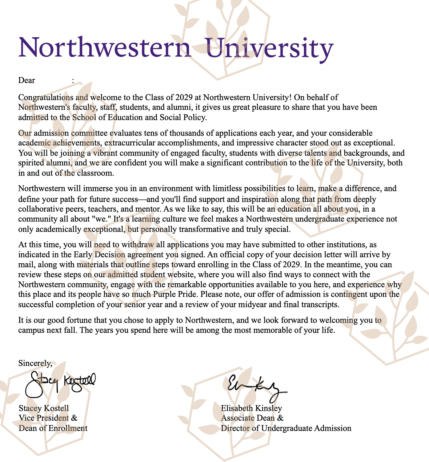 Northwestern